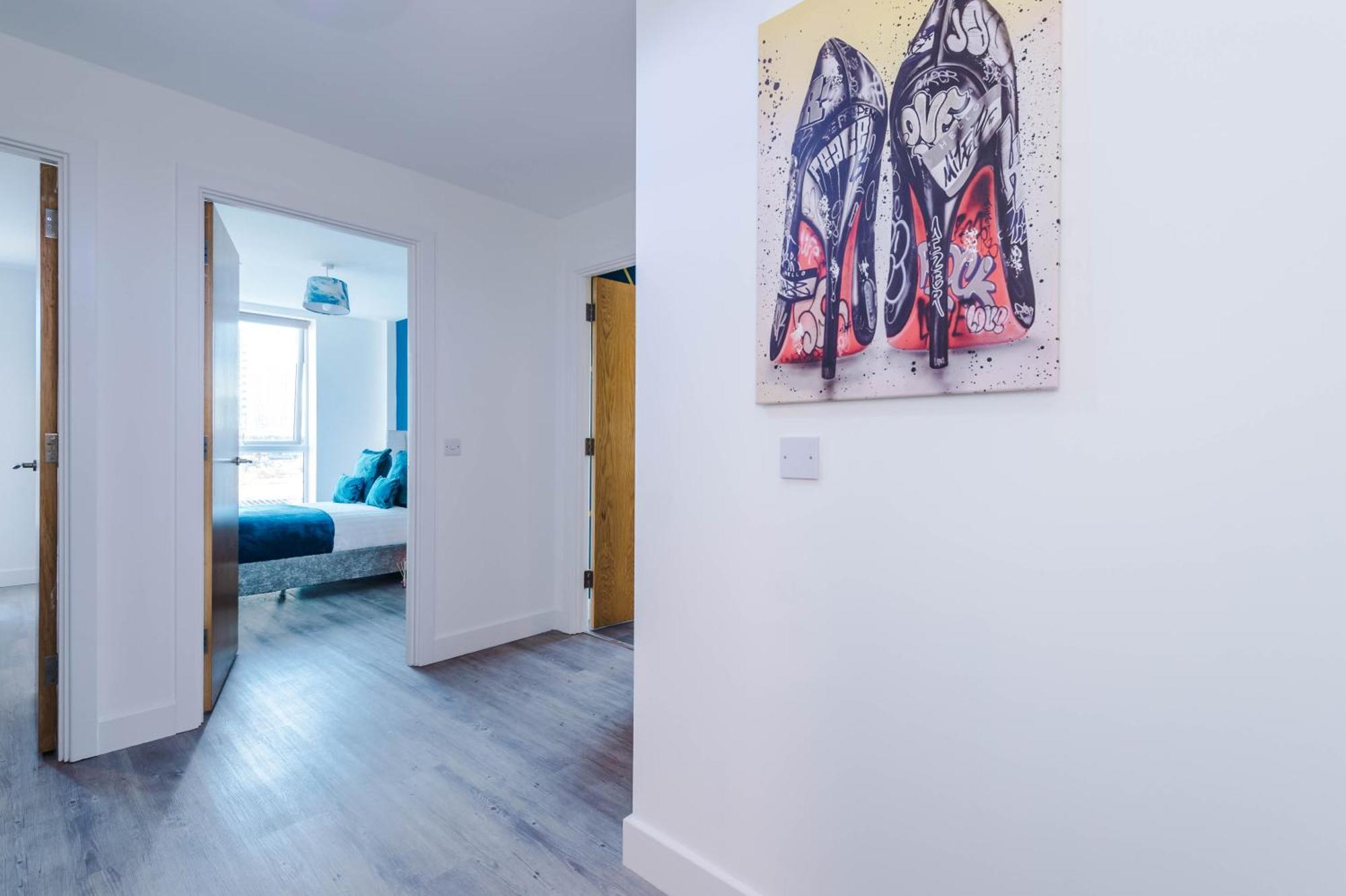 Lux Livin' Apartments - Luxury 5 Bed Apartment Manchester City Centre Exterior foto